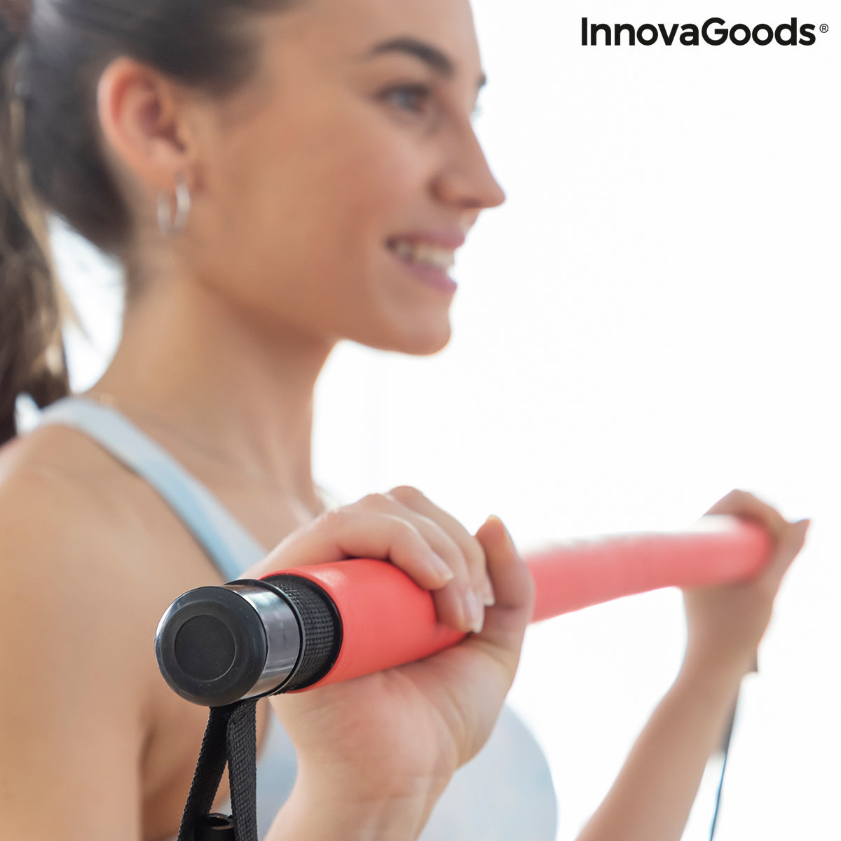 Fitbloom Premium Home Resistance Band Bar Kit