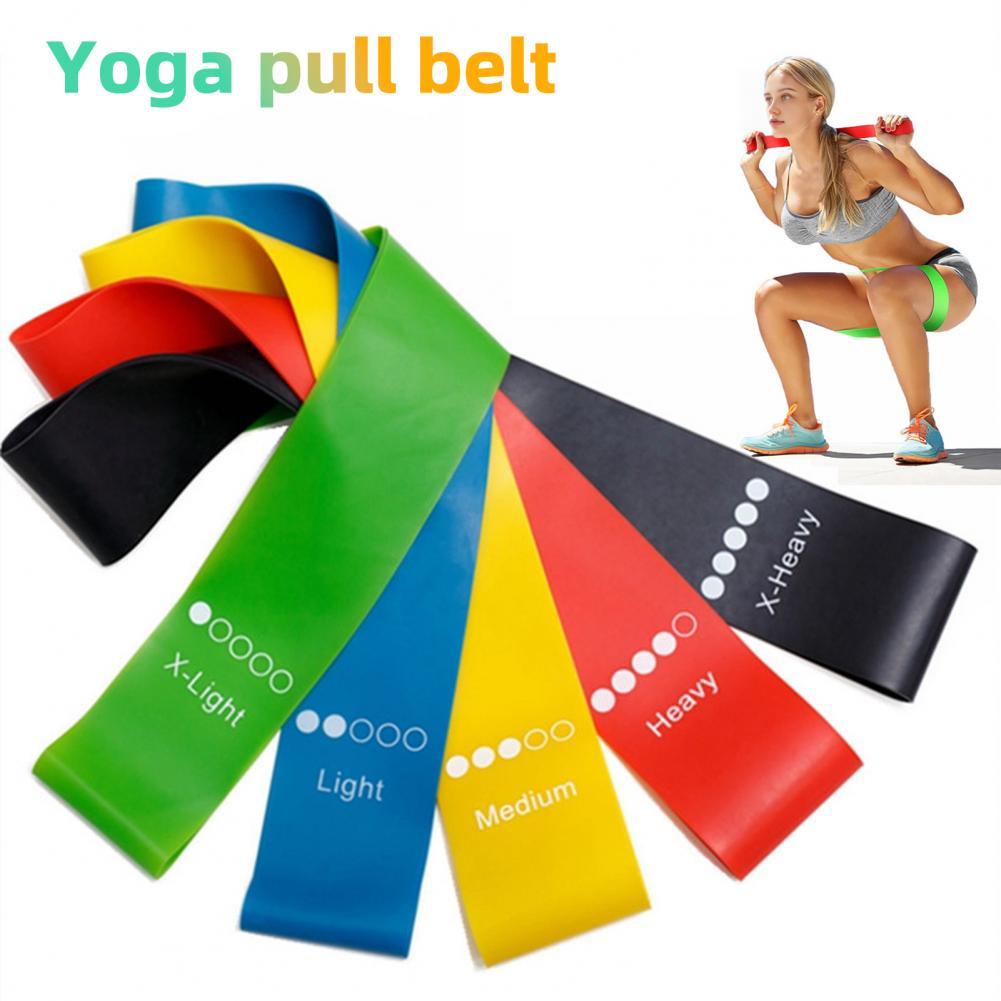 FitBloom Resistance Band Set (5-Level Home Workout Bands)