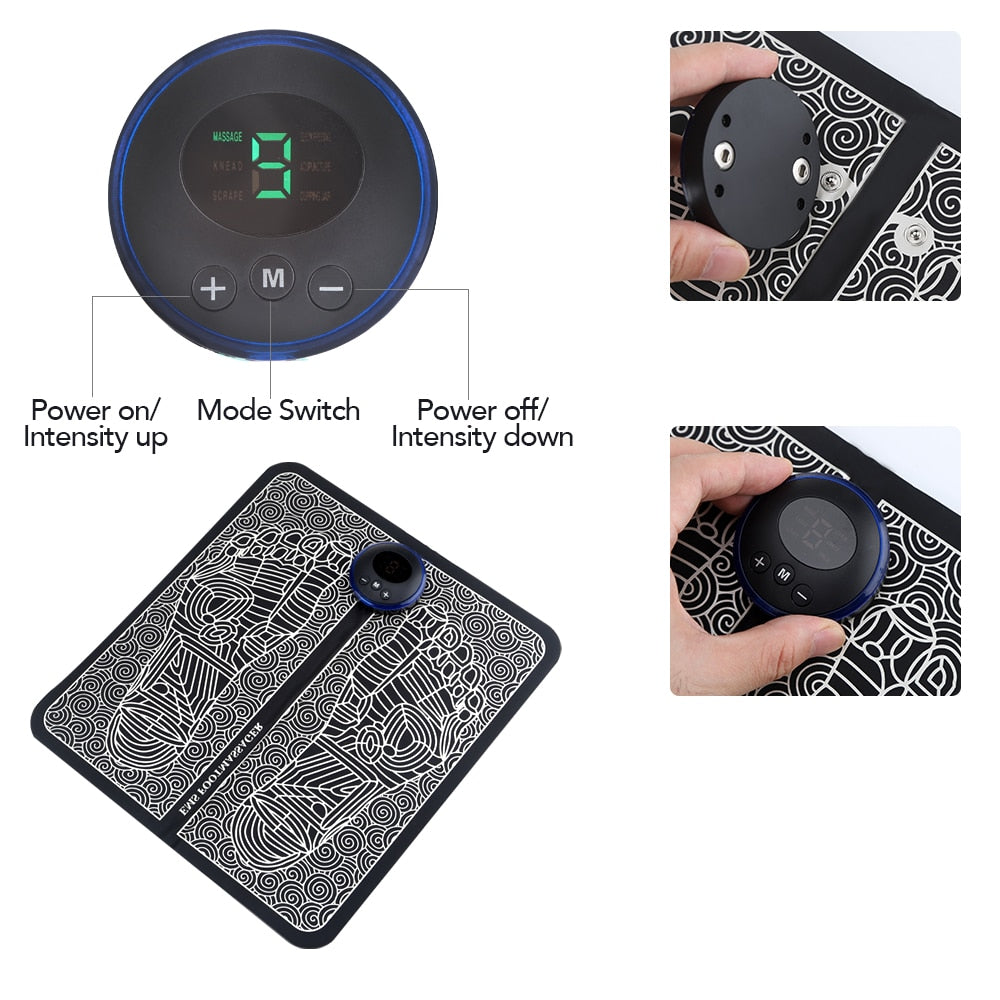 Fitbloom EMS Foot Massage Mat – Physiotherapy & Muscle Relaxation