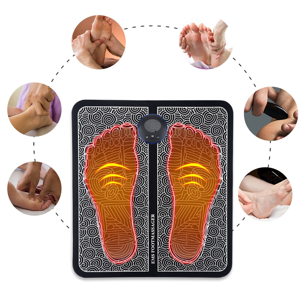 Fitbloom EMS Foot Massage Mat – Physiotherapy & Muscle Relaxation