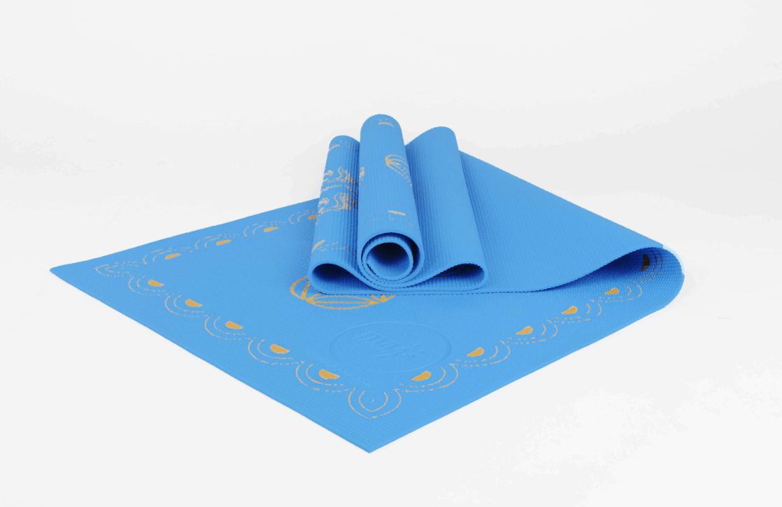 Fitbloom Printed PVC Premium Yoga Mat