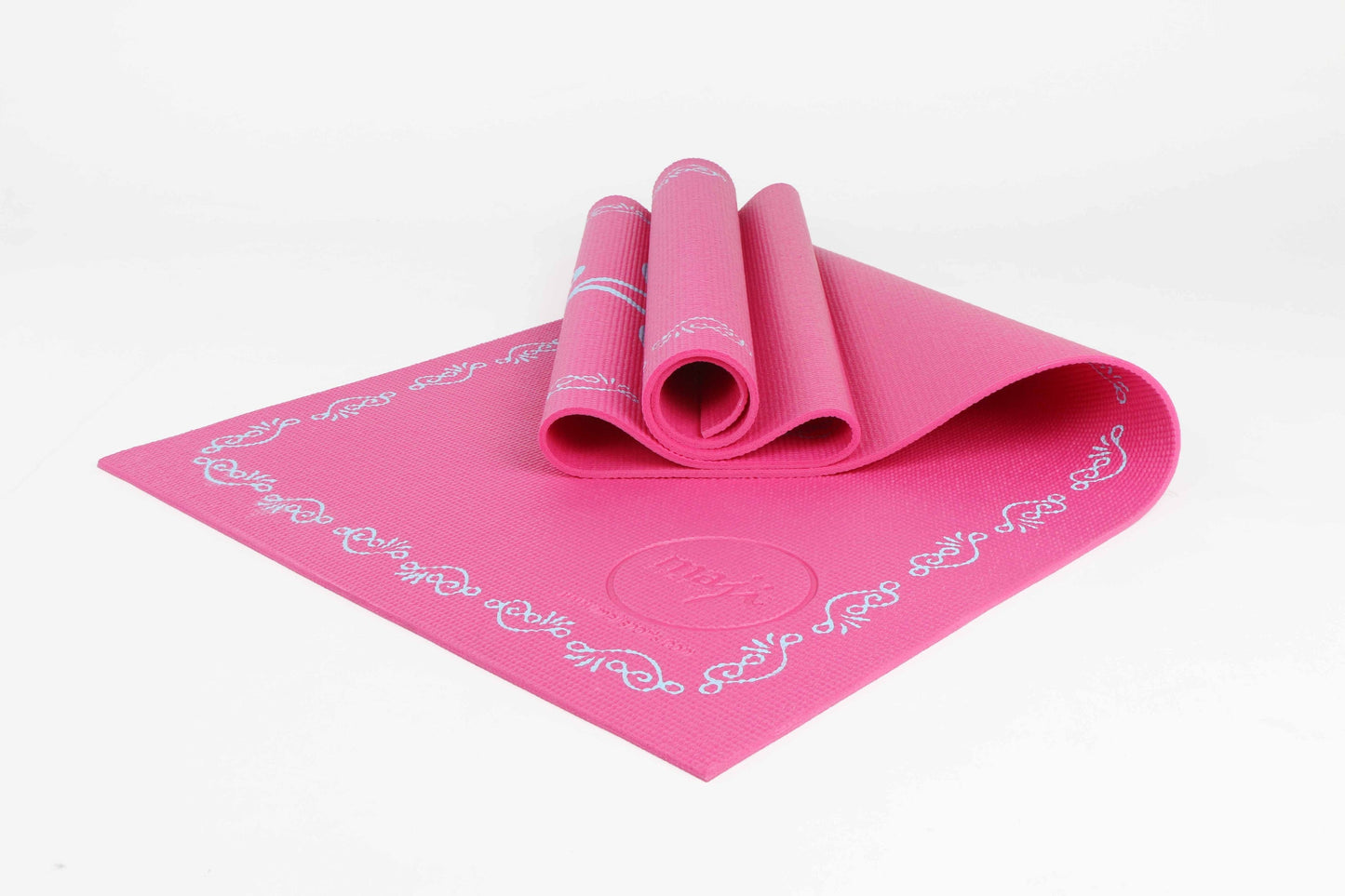 Fitbloom Printed PVC Premium Yoga Mat