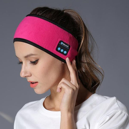 Wireless Bluetooth Headband – Sports, Fitness & Yoga Music Headband