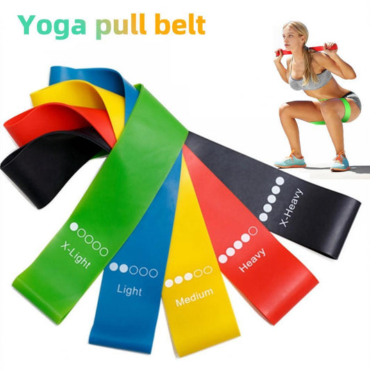 FitBloom Resistance Band Set (5-Level Home Workout Bands)